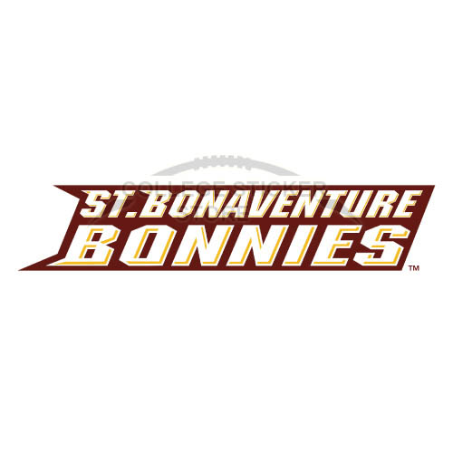 Homemade St. Bonaventure Bonnies Iron-on Transfers (Wall Stickers)NO.6322